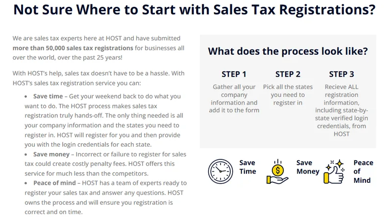 Sales Tax Registrations