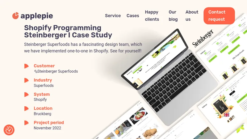 Shopify Programmierung Steinberger I Case Study