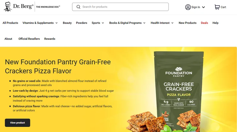 Dr Berg Replatform from Magento Enterprise to Shopify Plus by DEMAND