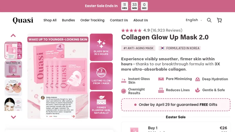 Quasi - Product Page Redesign & CRO