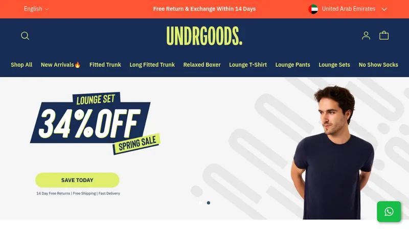 Migration to Shopify for Dubai-born clothing brand