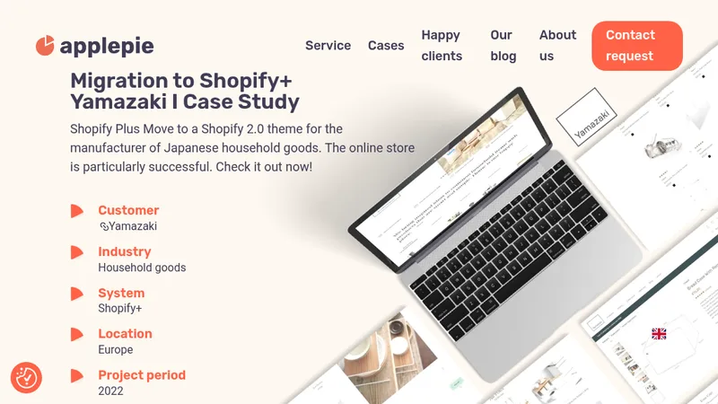 Migration zu Shopify+ Yamazaki I Case Study