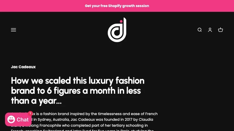 How we scaled this luxury fashion brand