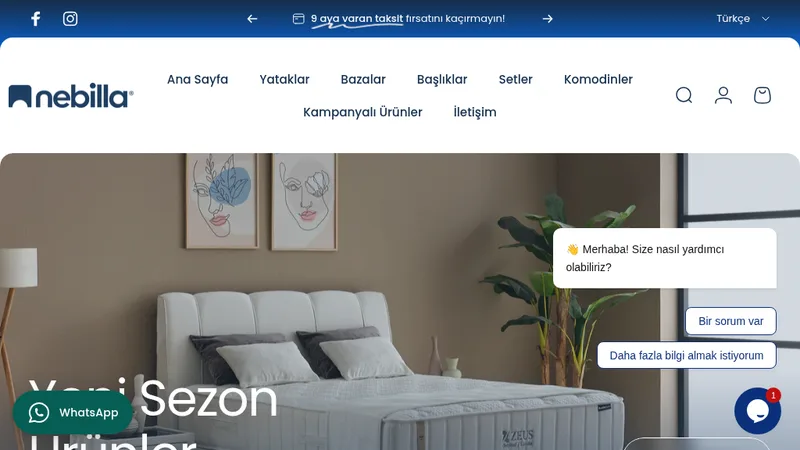 Nebilla Bedding