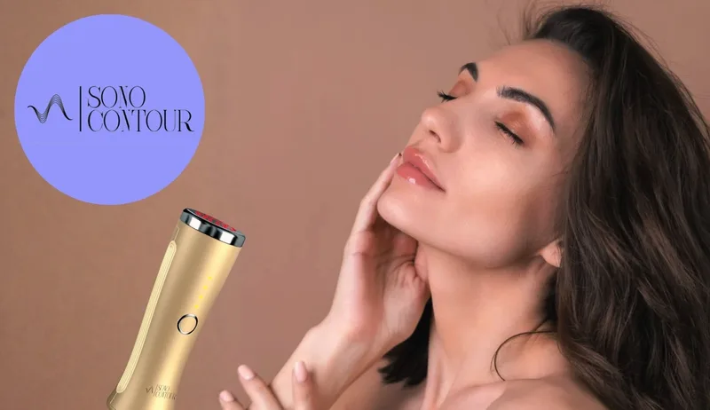 Sono Contour logo and handheld skincare device, a Shopify brand Channelwill supported with SEO and social proof