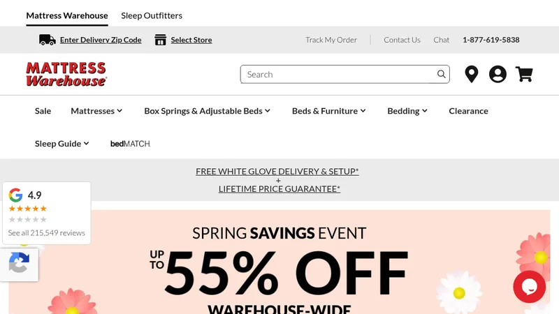 Mattress Warehouse - Headless E-commerce