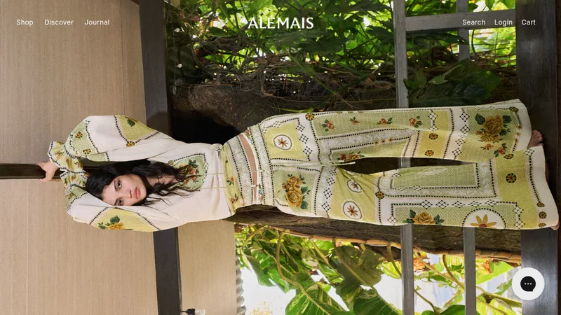 Alemais - Custom Shopify Plus build for AU Fashion week