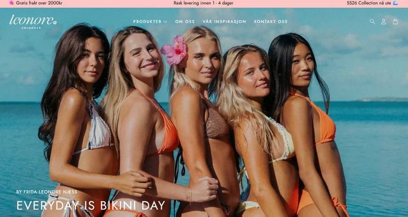 Leonore Swim | Shopify Plus Build, Custom Checkout & B2B