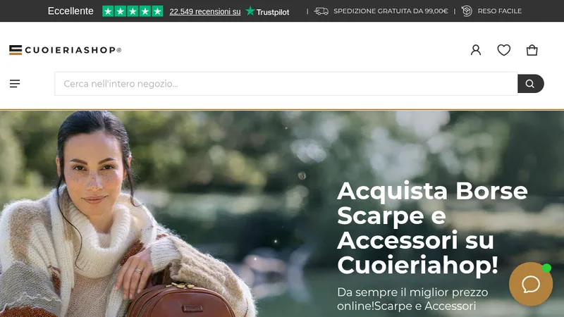 Cuoieriashop: 15 anni di storia, nuova vita su Shopify Plus