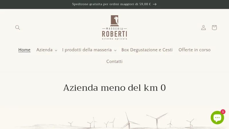 Masseria Roberti prodotti da agricoltura biologica