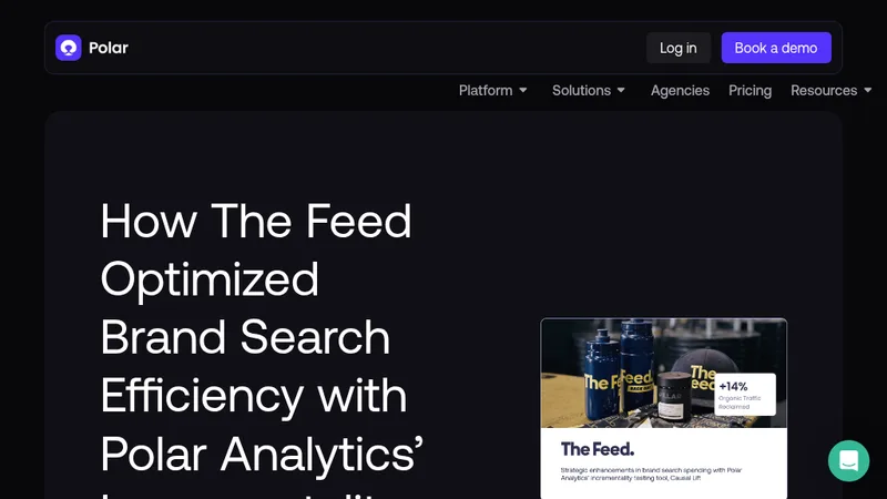 How The Feed Optimized Brand Search Efficiency with Polar Analytics