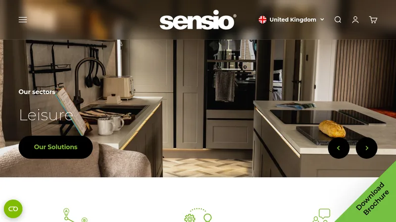 Shopify Plus Growth & Expansion Support for Lighting Brand Sensio